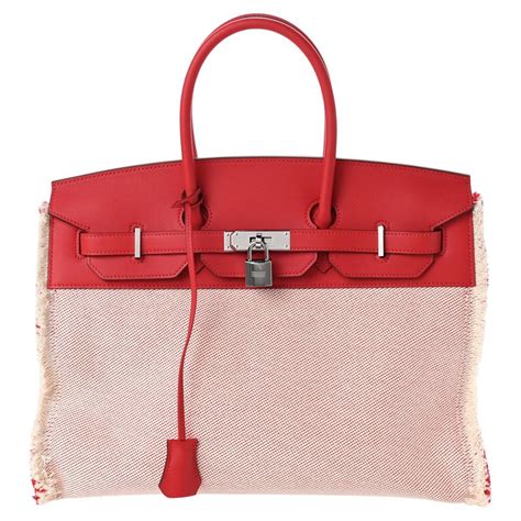 sac hermes toile et cuir|sac Hermes birkin.